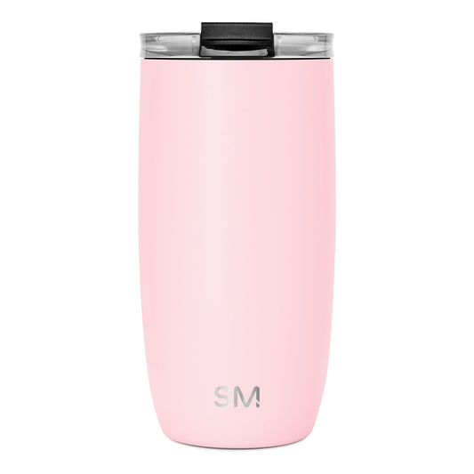 Voyager Tumbler with Clear Flip Lid & Straw