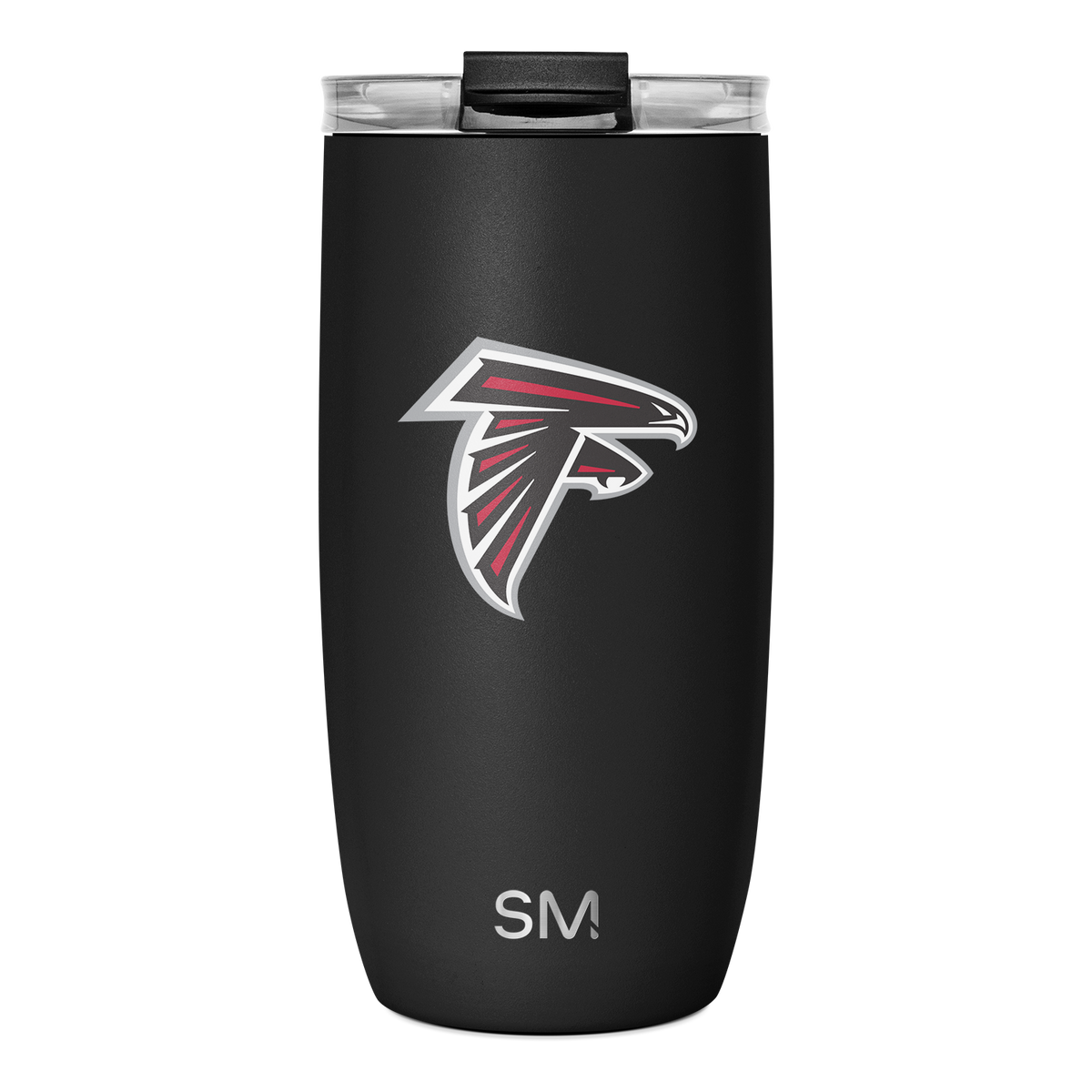NFL Voyager Tumbler with Clear Flip Lid & Straw