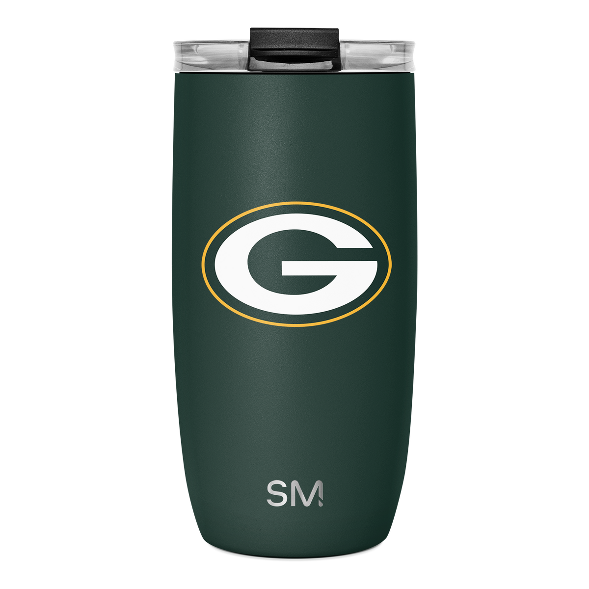 NFL Voyager Tumbler with Clear Flip Lid & Straw