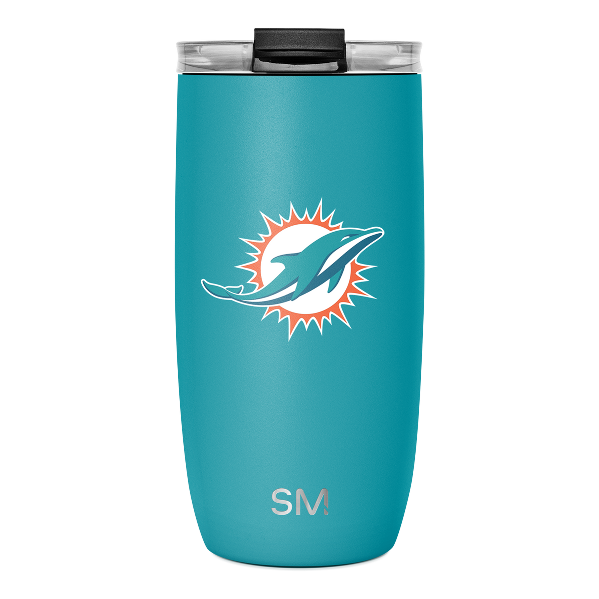 NFL Voyager Tumbler with Clear Flip Lid & Straw