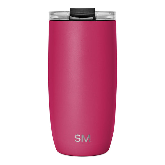 Voyager Tumbler with Clear Flip Lid & Straw