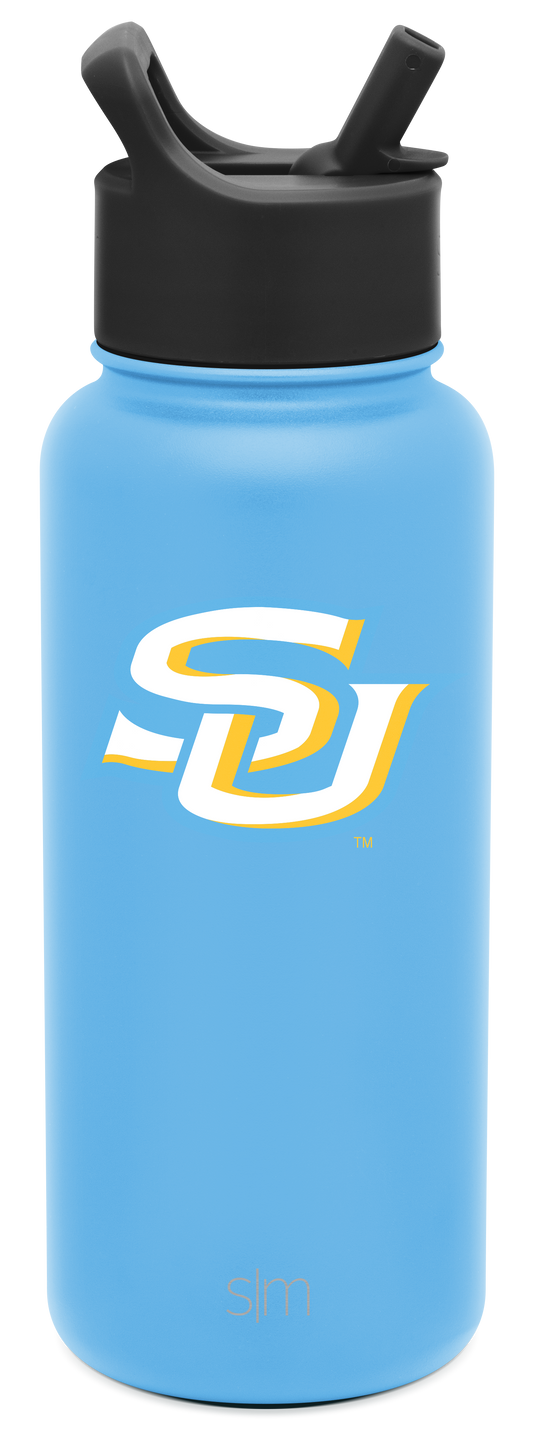 Collegiate Summit Water Bottle with Straw Lid