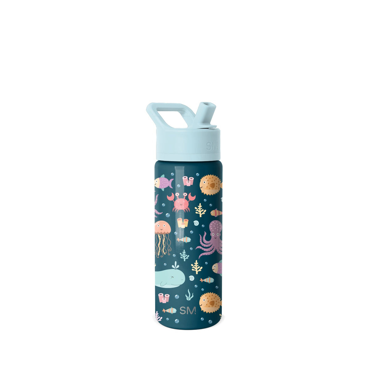 Summit Kids Water Bottle with Straw Lid