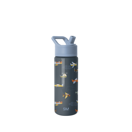 Summit Kids Water Bottle with Straw Lid