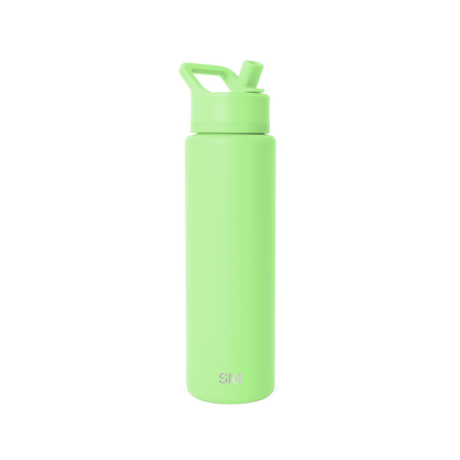 Summit Water Bottle with Straw Lid