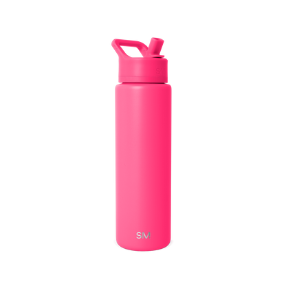 Summit Water Bottle with Straw Lid