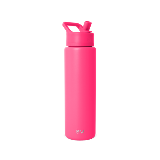 Summit Water Bottle with Straw Lid