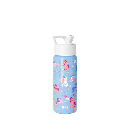 Summit Kids Water Bottle with Straw Lid