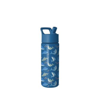 Summit Kids Water Bottle with Straw Lid