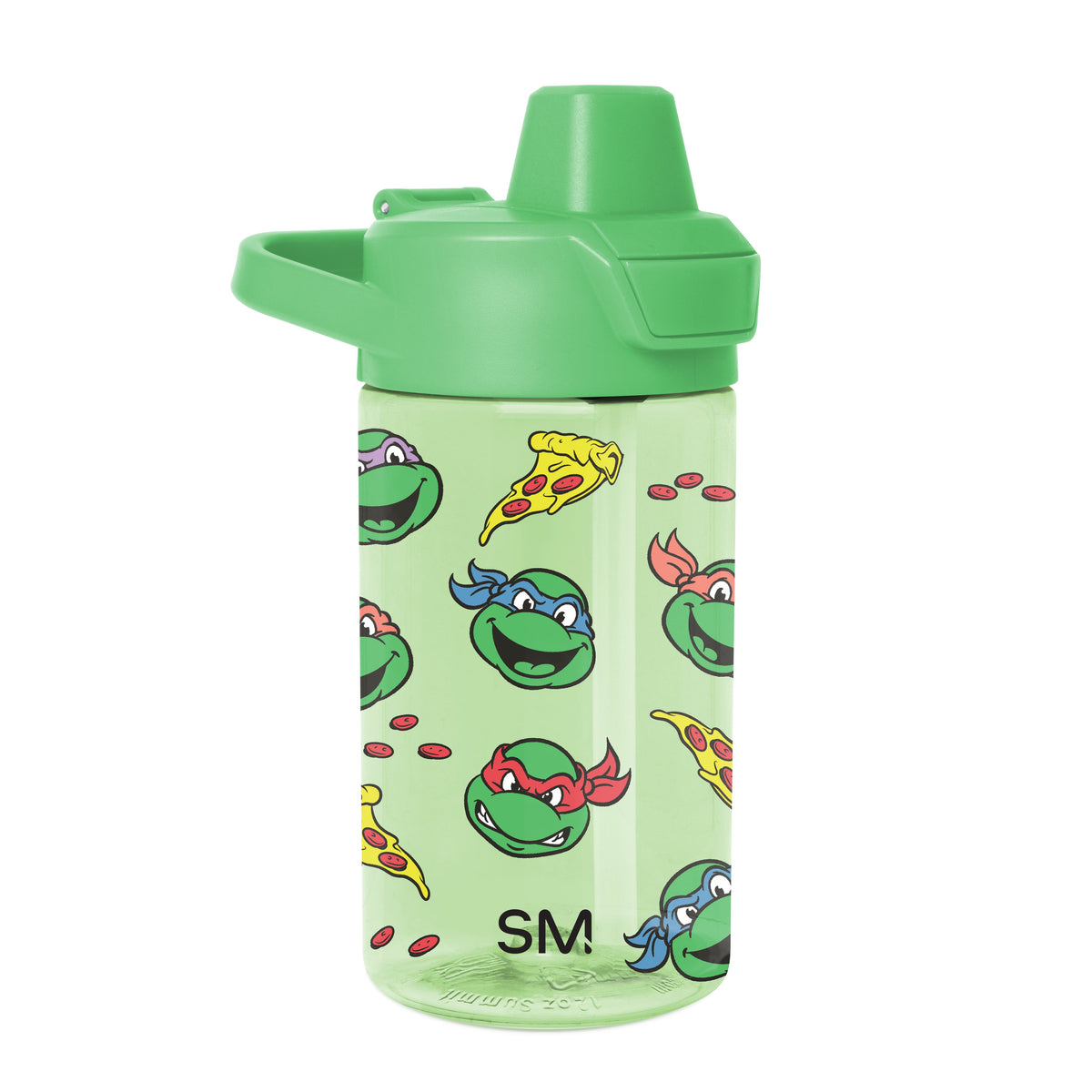 Summit Kids Plastic Water Bottle with Simple Flip Straw Lid